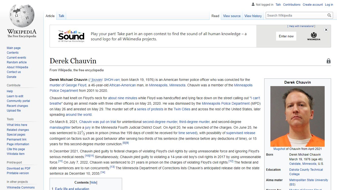 Derek Chauvin - Wikipedia