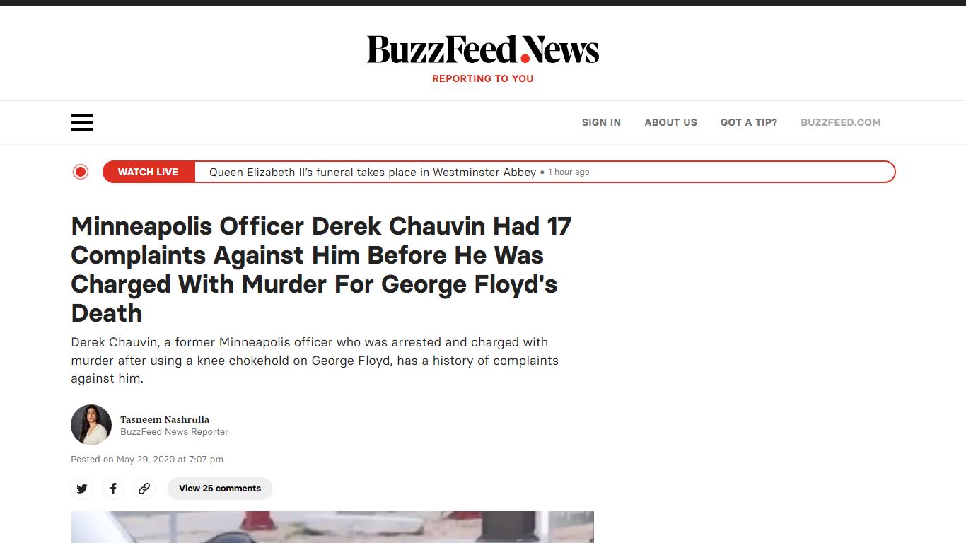 History Of Complaints Against Derek Chauvin Who Is Charged With Murder ...